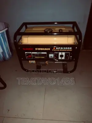 Neatly Used Sumec Fireman SPG 3000 Generator 2.5kva
