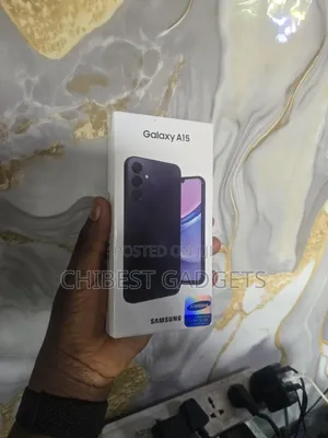 New Samsung Galaxy A15 128 GB Black