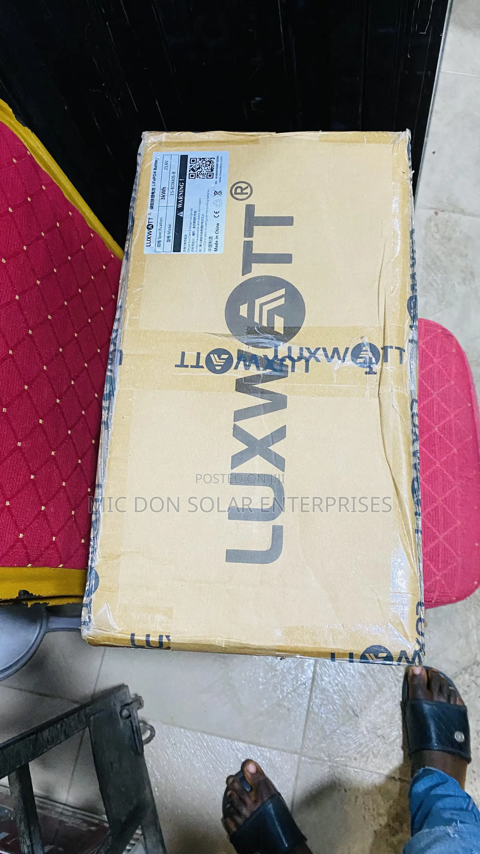 Luxwatt 3kwh Lithium Battery