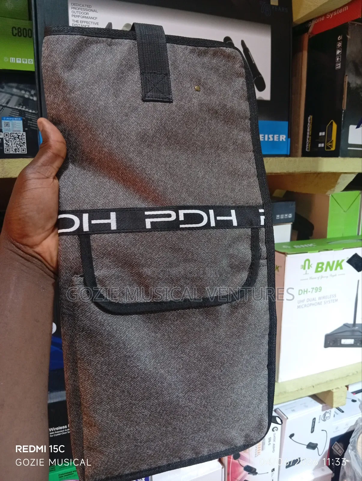 PDH Drum Sticks Bag With Quality.