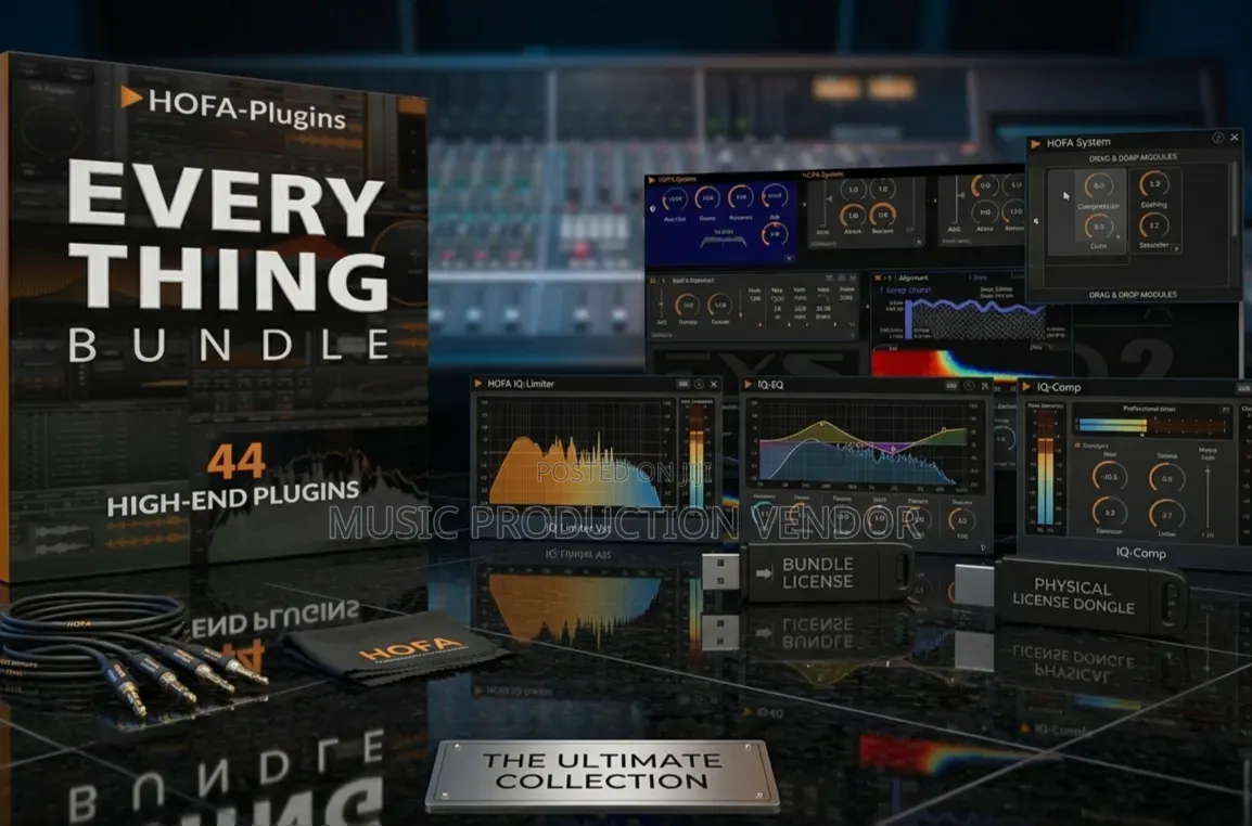Hofa Plugins Bundle (44 High End VST Plugins)