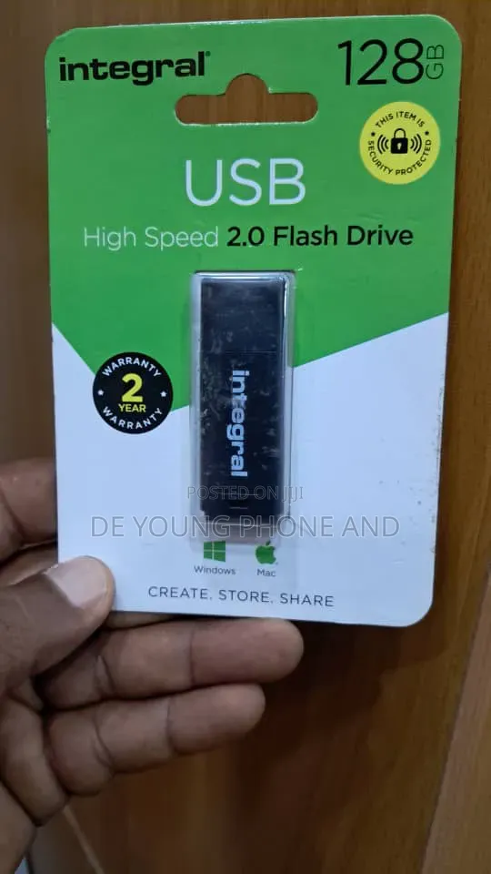 Integral 128gb Usb High Speed 2.0 Flash Drive