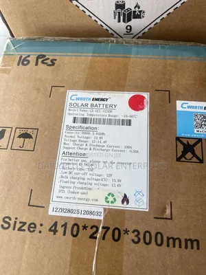 Cworth 300ah 3.8kwh 12v Solar Lithium Battery