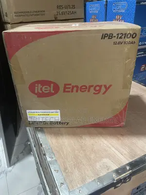 Itel Energy 100ah 12v Lithium-Ion Battery Reliable, Long-Lasting