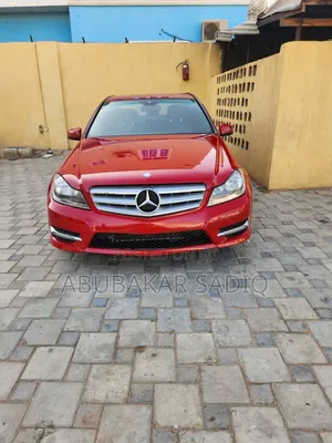 Mercedes-Benz C300 Sport 4Matic Sedan AWD (3.5L 6cyl 7A) 2013 Red