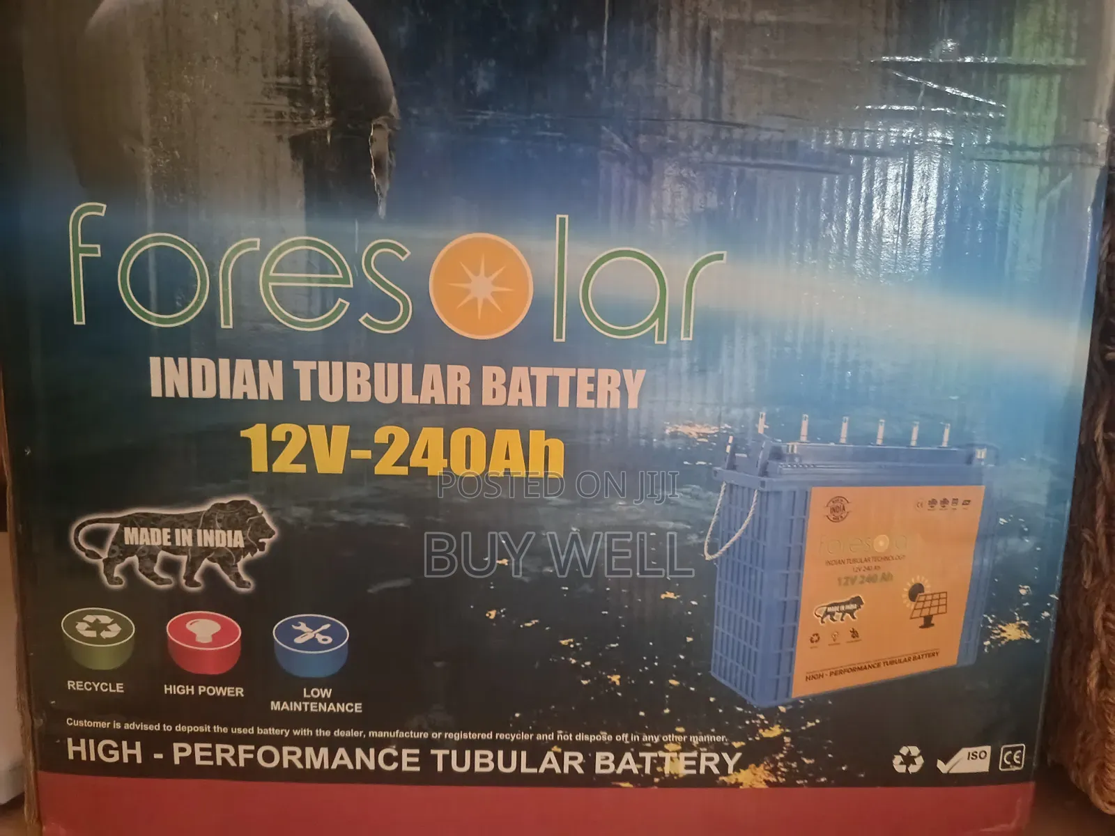 Solar Battery Fore Solar