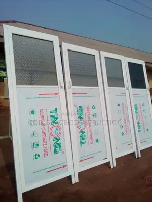 Aluminum Toilet Doors