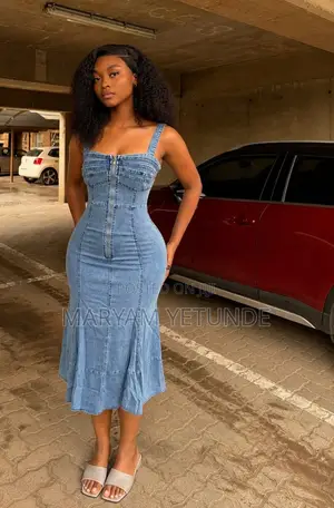Luxury Jeans Dress Gown