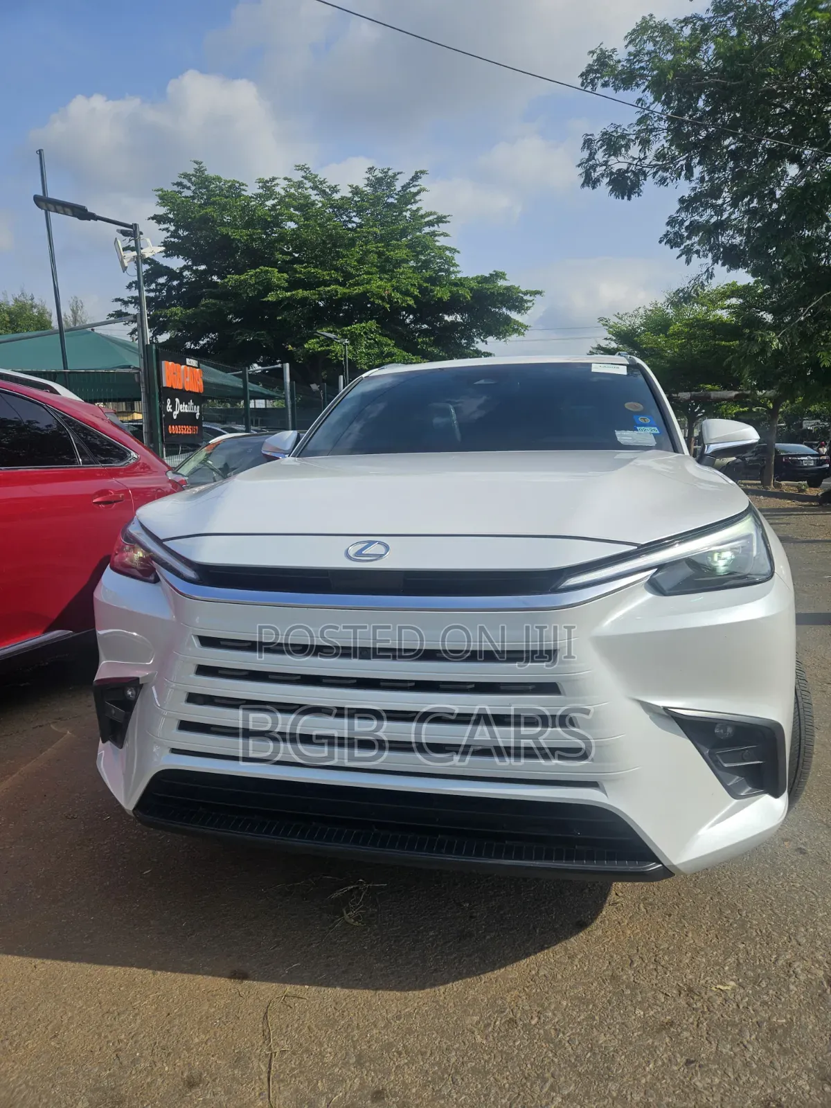Lexus TX 2024 White