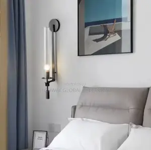 Nordic Creative Iron Glass Led Coppery Wall Light