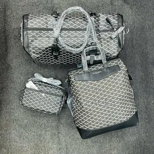 Quality Original Goyard 3 in 1 Combo Leather Bag