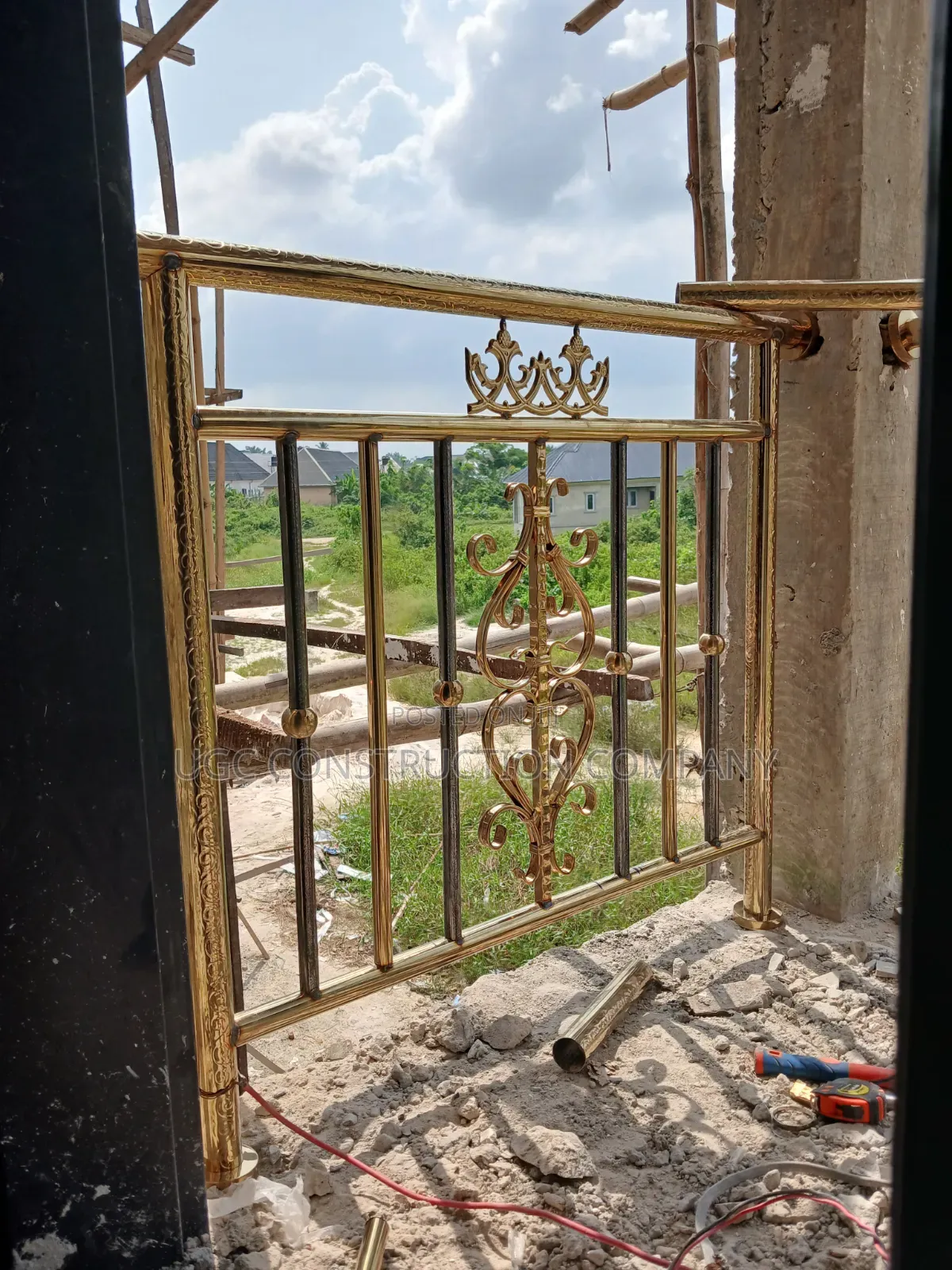 Gold Welded Work