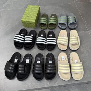 Gucci X-Stripe Casual Cushion Slides