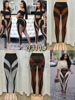 Women Metallic Leggings