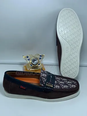 Monogram Slip-on Loafers Size 39-46