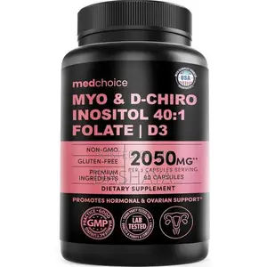 Myo-Inositol 40:1 With D-Chiro Inositol, Folate Vitamin D3