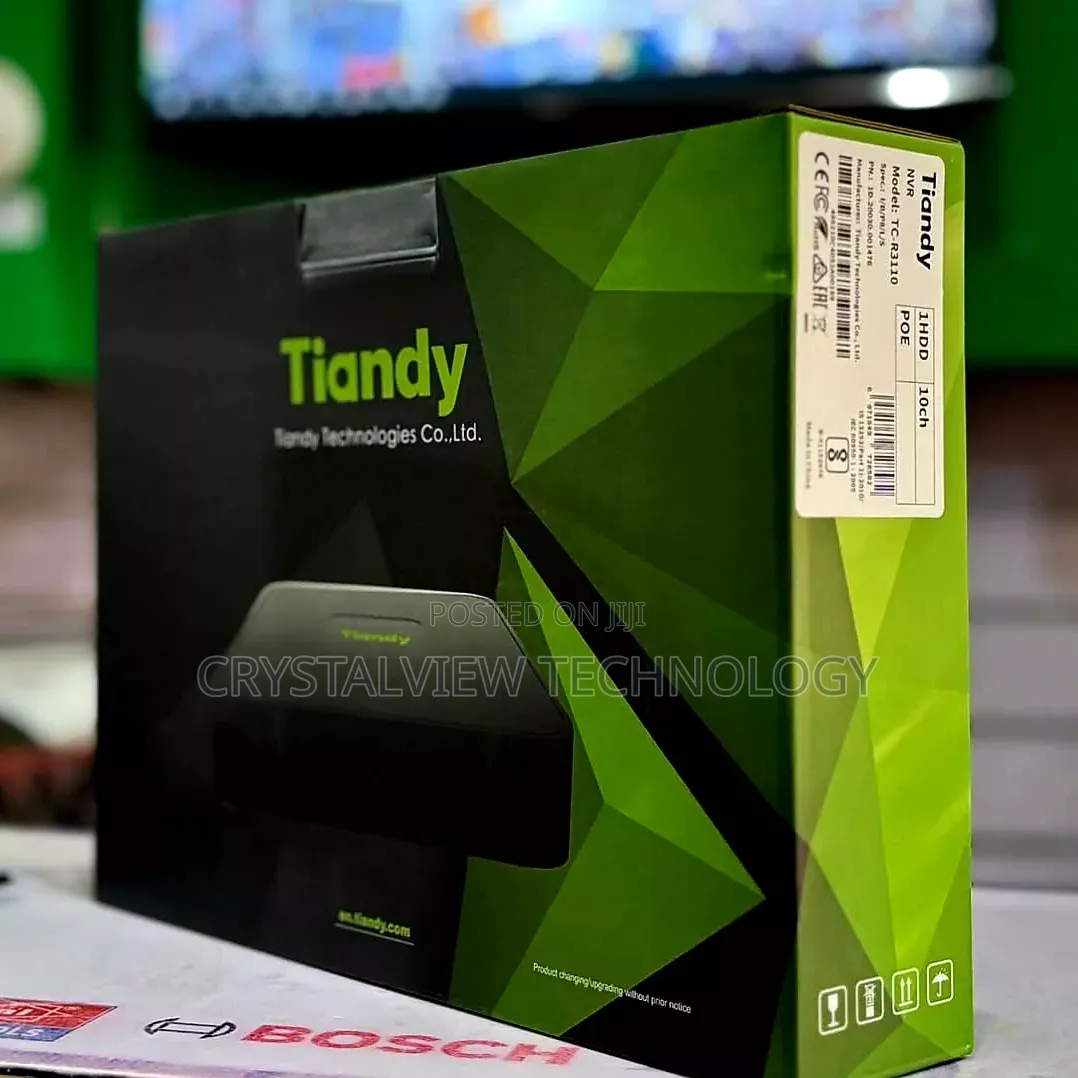Tiandy 10channel NVR With Poe