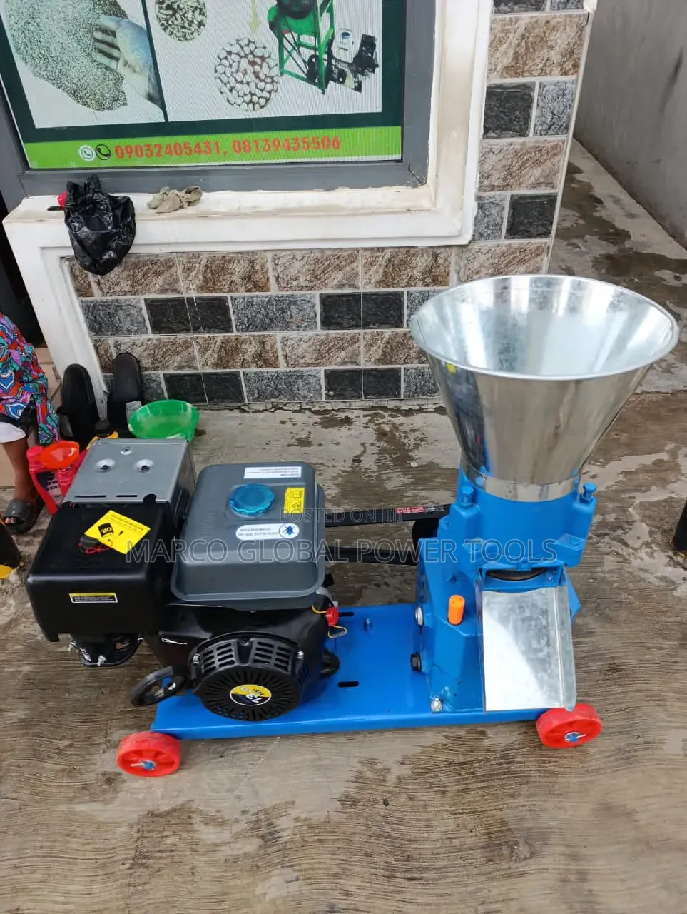 200kg Palletive Machine Engine Capacity 13hp Powerful