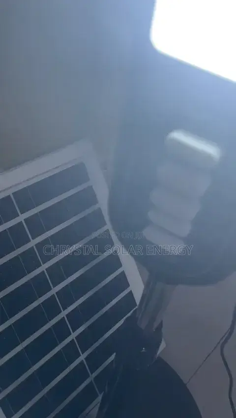 Ac / Dc Solar Fan With Solar Panel