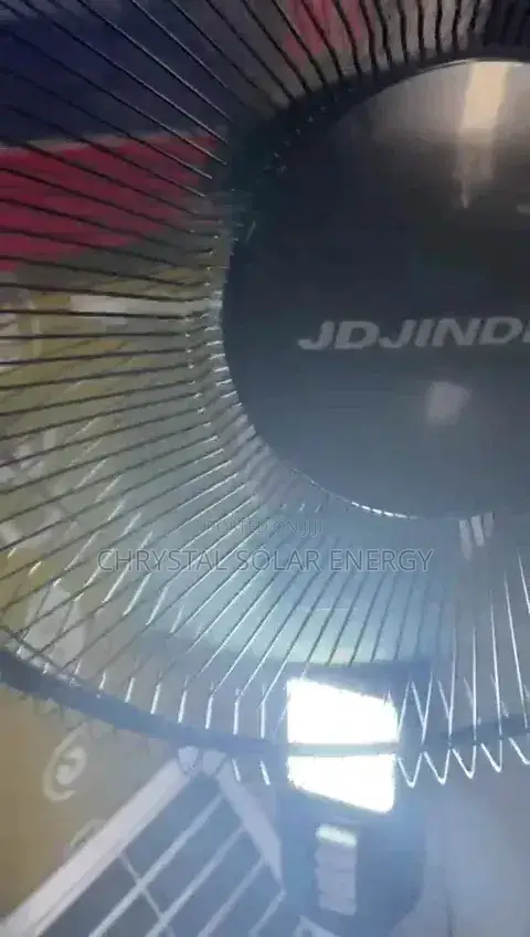 Ac / Dc Solar Fan With Solar Panel