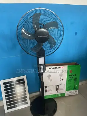 Ac / Dc Solar Fan With Solar Panel