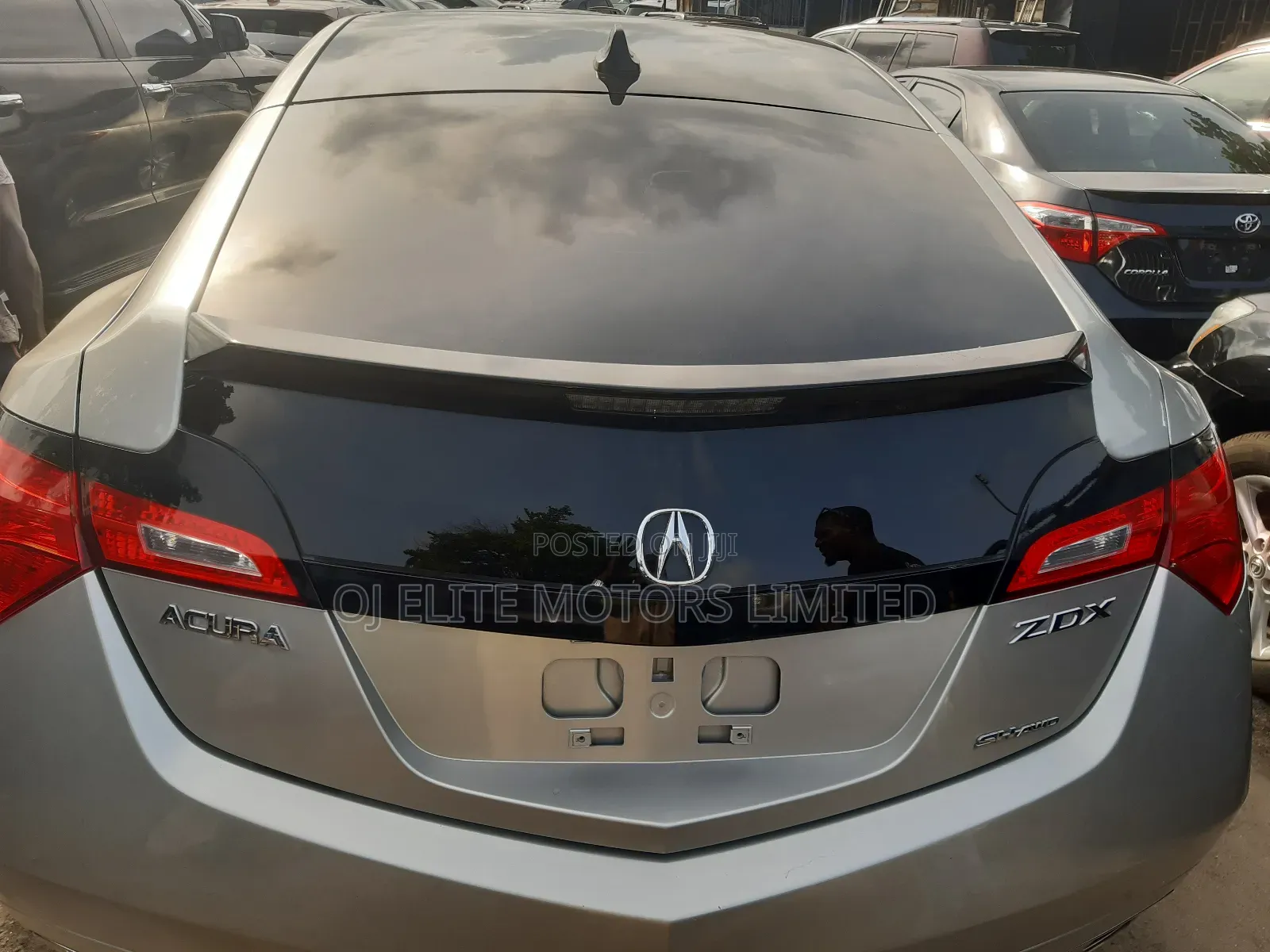 Acura ZDX Base AWD 2012 Silver