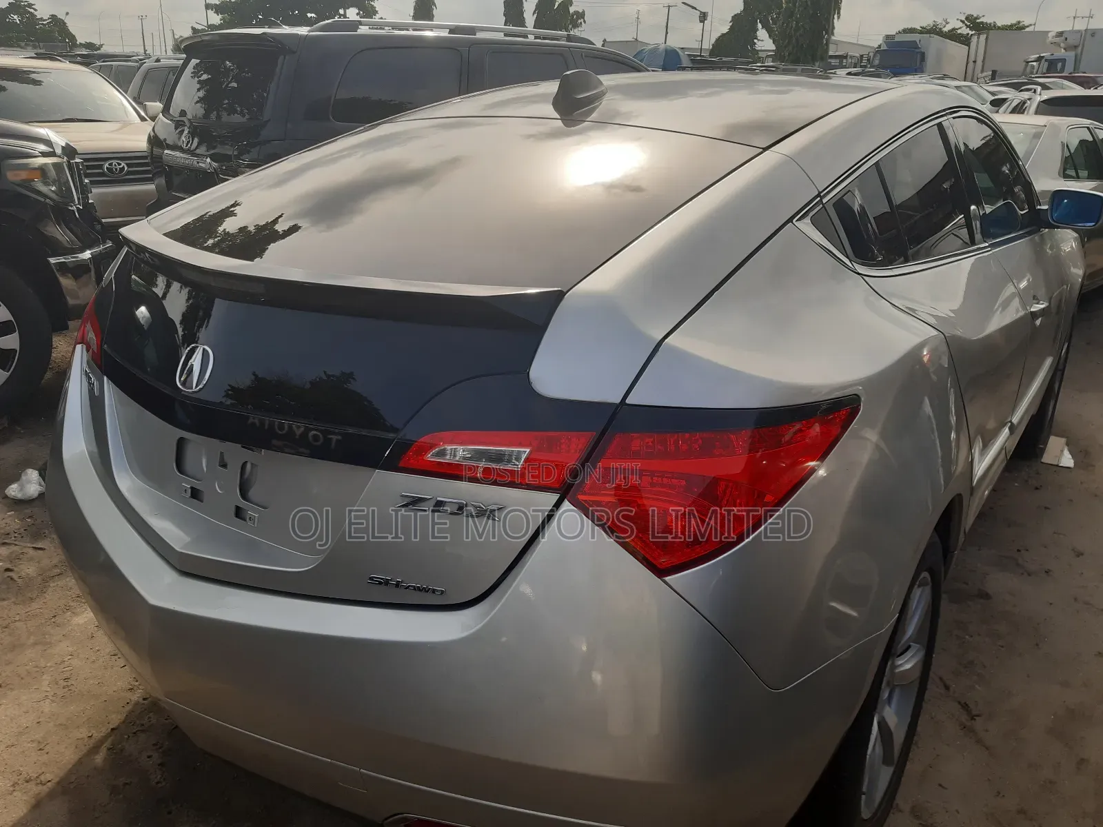 Acura ZDX Base AWD 2012 Silver