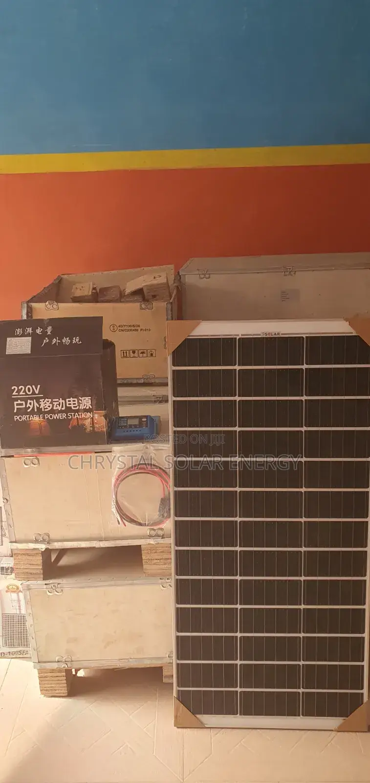 300watts Solar Gen With Free Solar Panel PWM Charge Controller