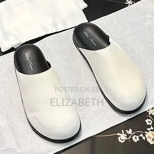 Luxury Rick Owens Leather Clogs / Mules – Premium Men's Slip-Ons