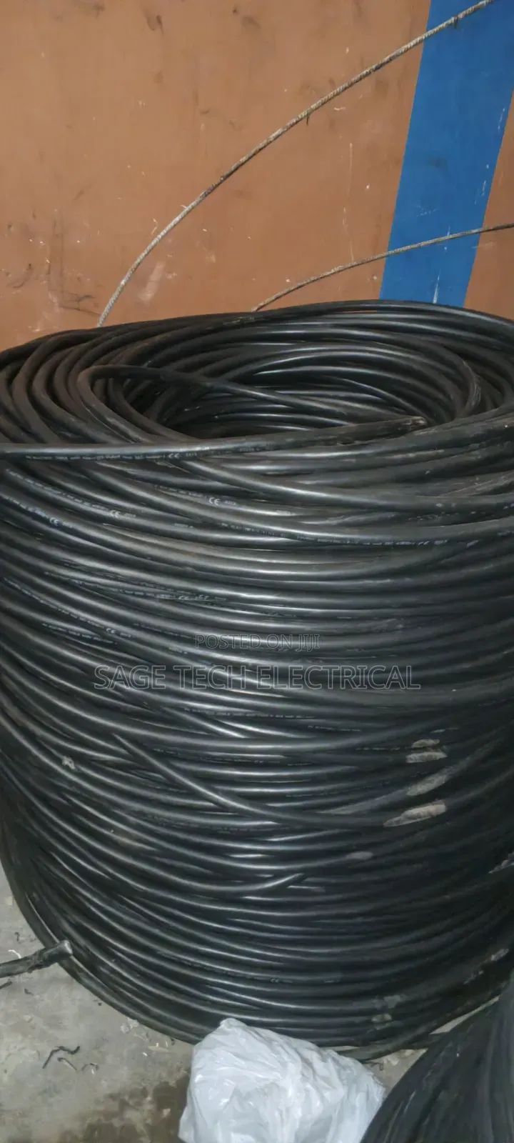 4mm 4core PVC/Swa/PVC Armoured Cable