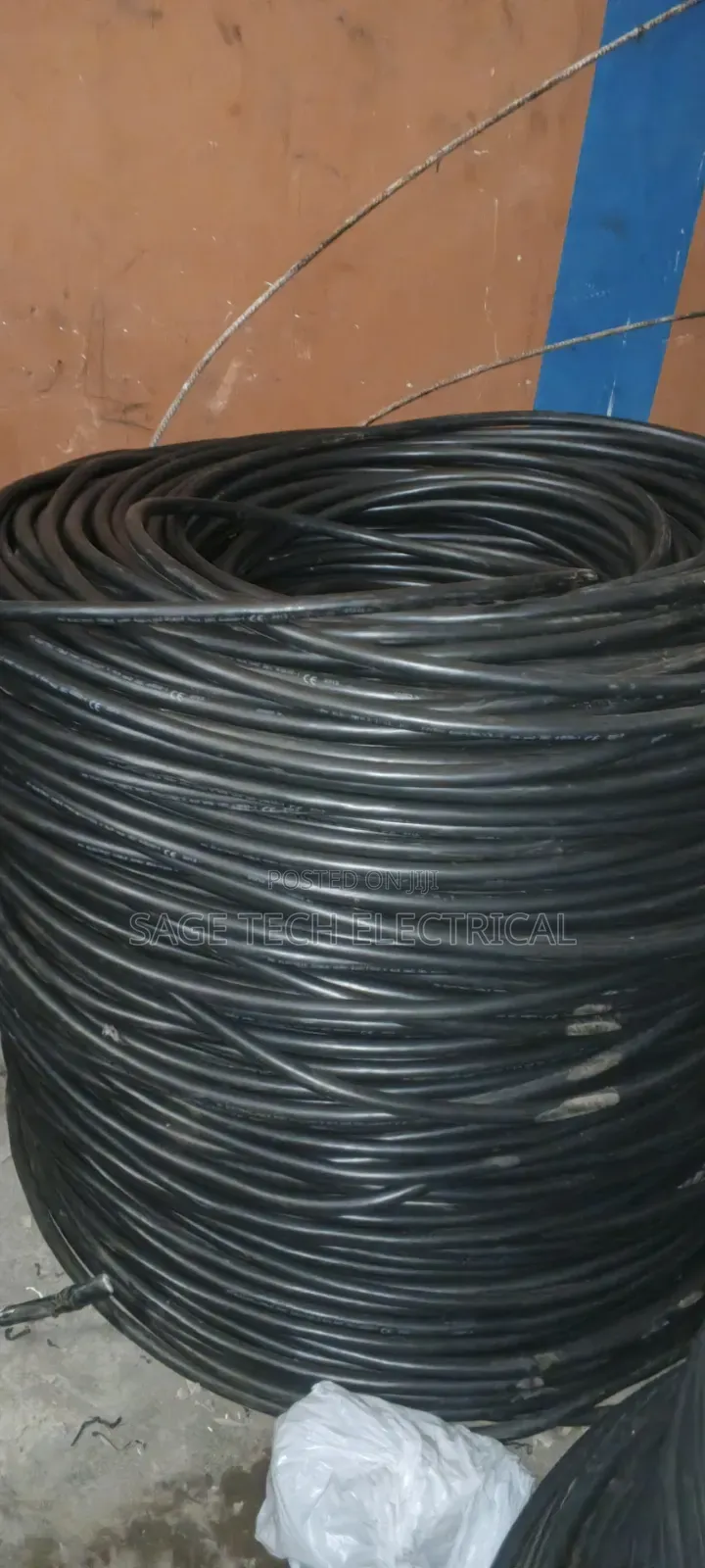 4mm 4core PVC/Swa/PVC Armoured Cable