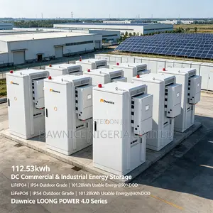 112kwh 10ms Quick Response Dc Energy Storage Cabinet for Data Center