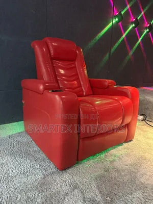 Executive Leather Reclining Single Sofa With Massage