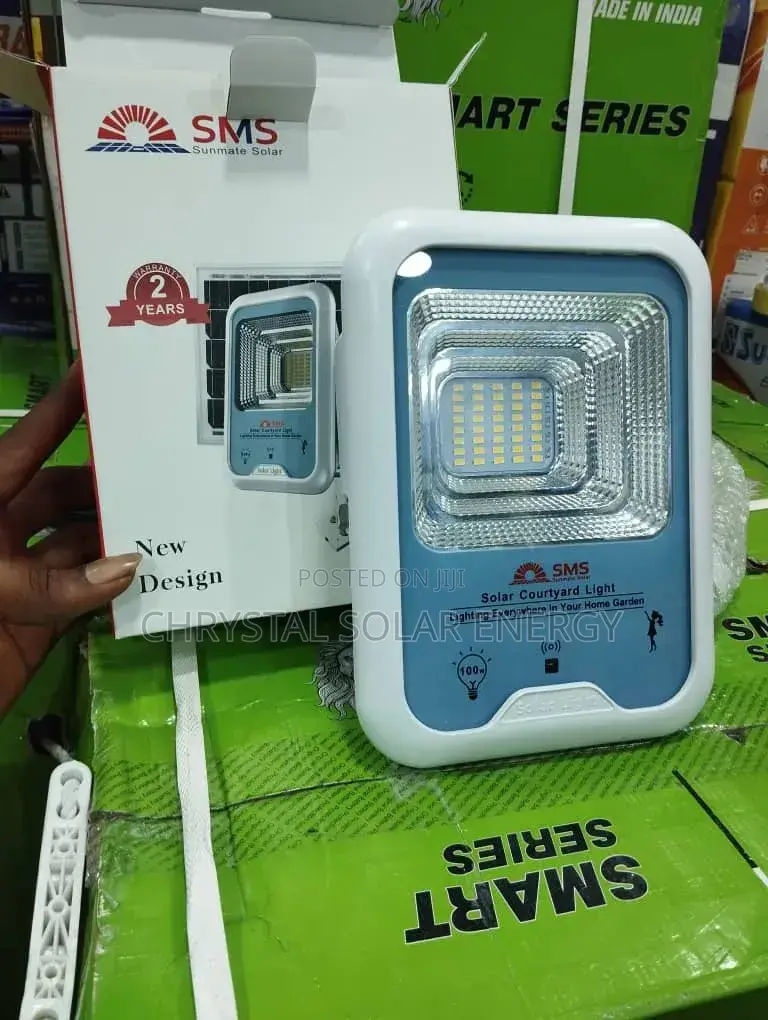 Sun Mate Solar Iron Cast Sms 200watts Flood Light And 2in1 Solar Panel