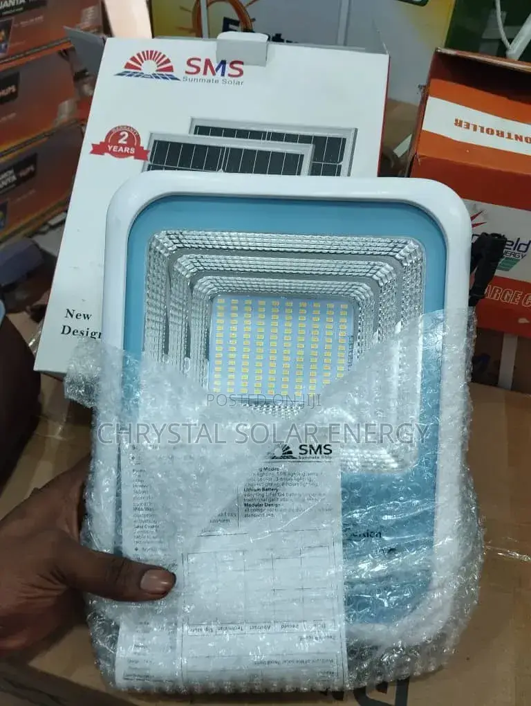 Sun Mate Solar Iron Cast Sms 200watts Flood Light And 2in1 Solar Panel