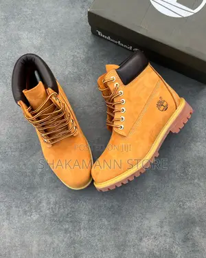 Original Timberland Yellow Color Waterproof Booth—Available—