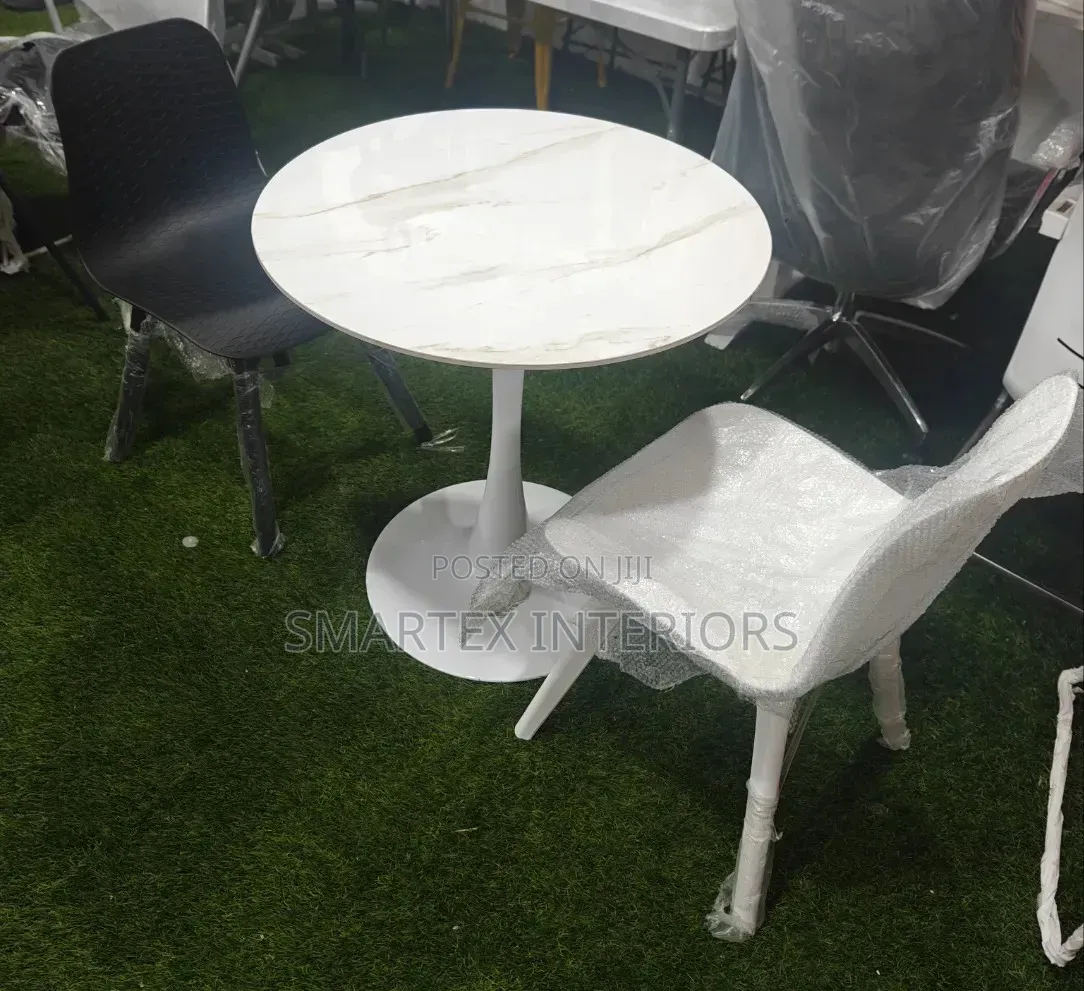 Round Marble Top Table With Chairs