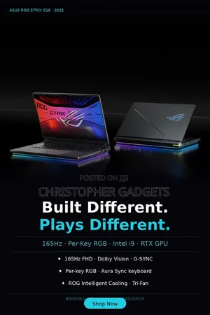 New Laptop Asus ROG Strix G16 G614 32GB AMD Ryzen 9 SSD 1T