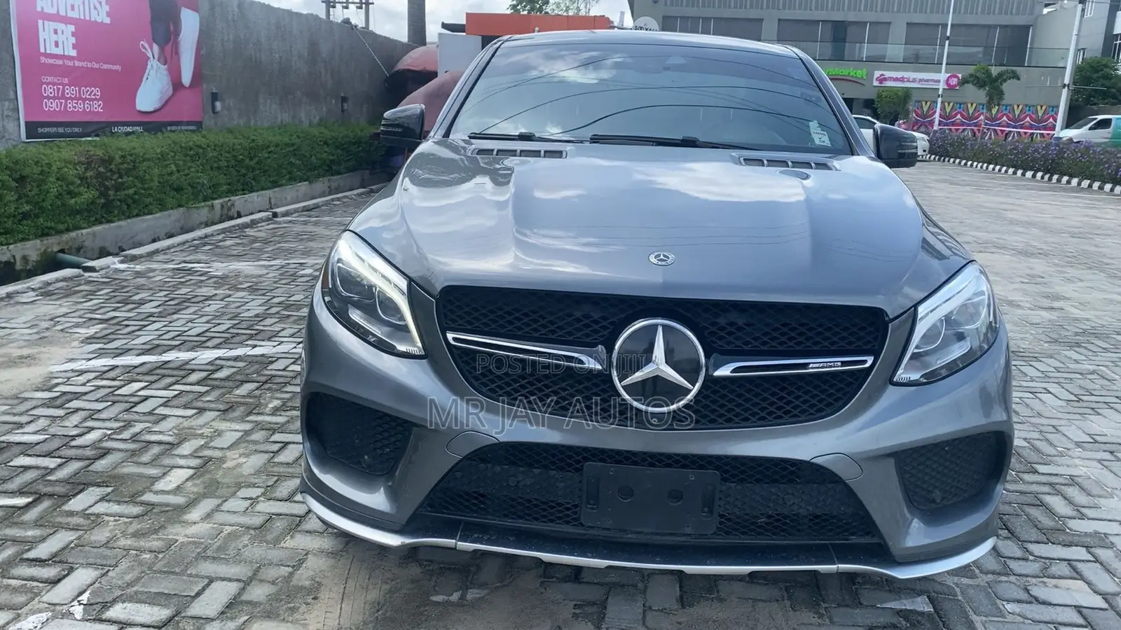 Mercedes-Benz GLE-Class 2017 Gray