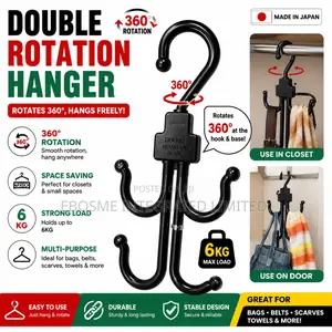 Double Rotation Hanger Hook