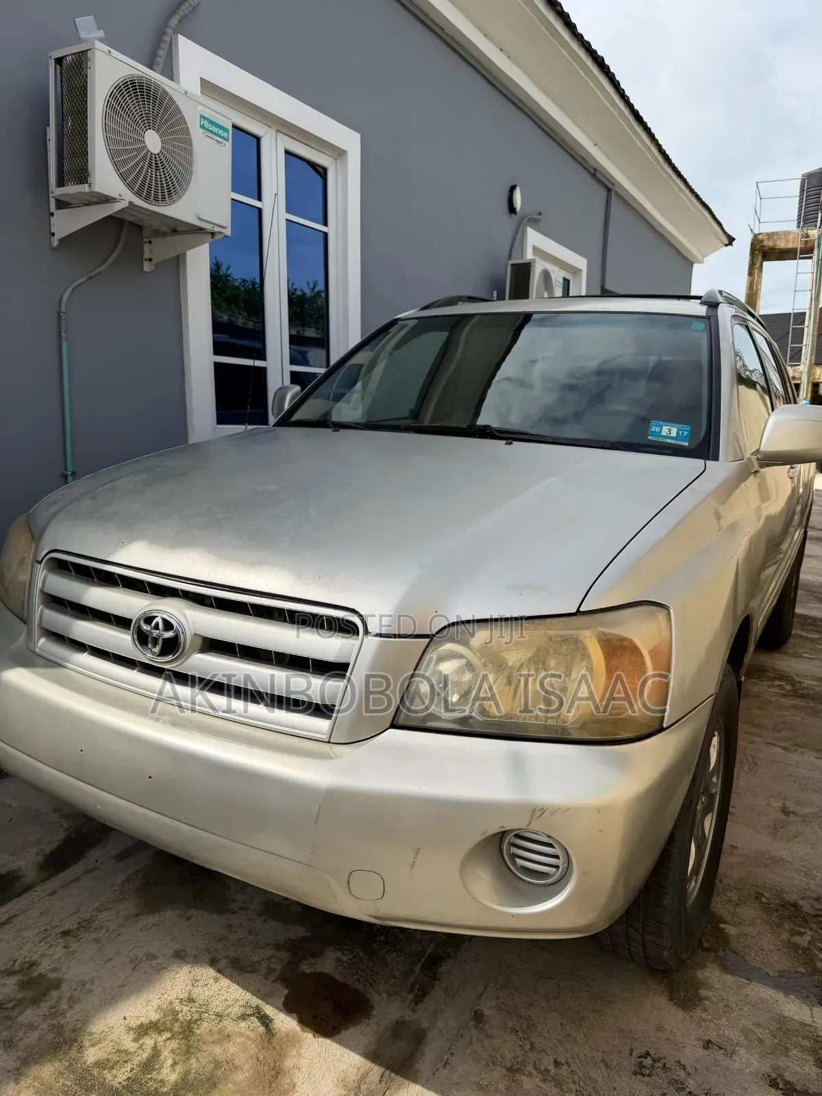 Toyota Highlander 2004 Silver
