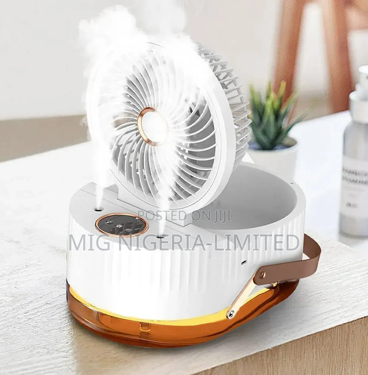 Dual Spray Humidifiers With Fan