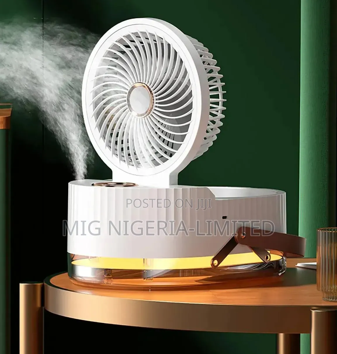 Dual Spray Humidifiers With Fan
