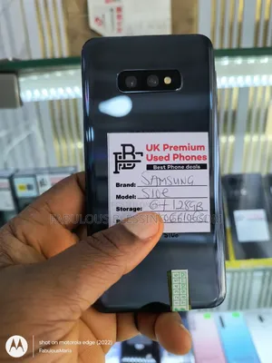 Samsung Galaxy S10e 128 GB Black