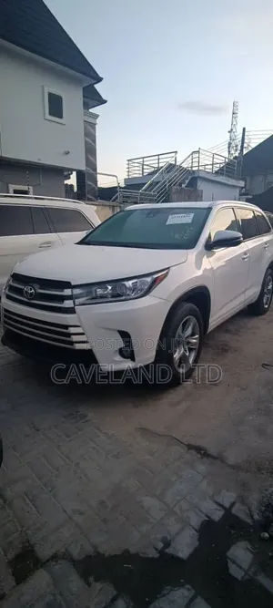 Toyota Highlander Limited 4x4 V6 (3.5L 6cyl 8A) 2017 White