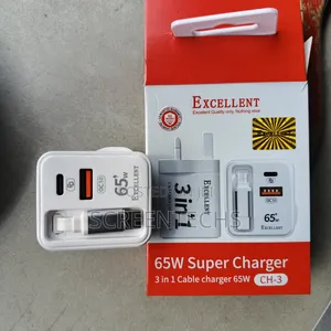 Original 35 Watts Excellent 3-in-1 Fast Chargers for Mobile Phones