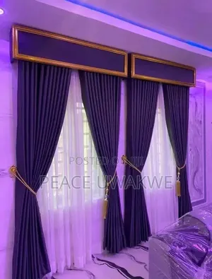 Plain Black Curtains