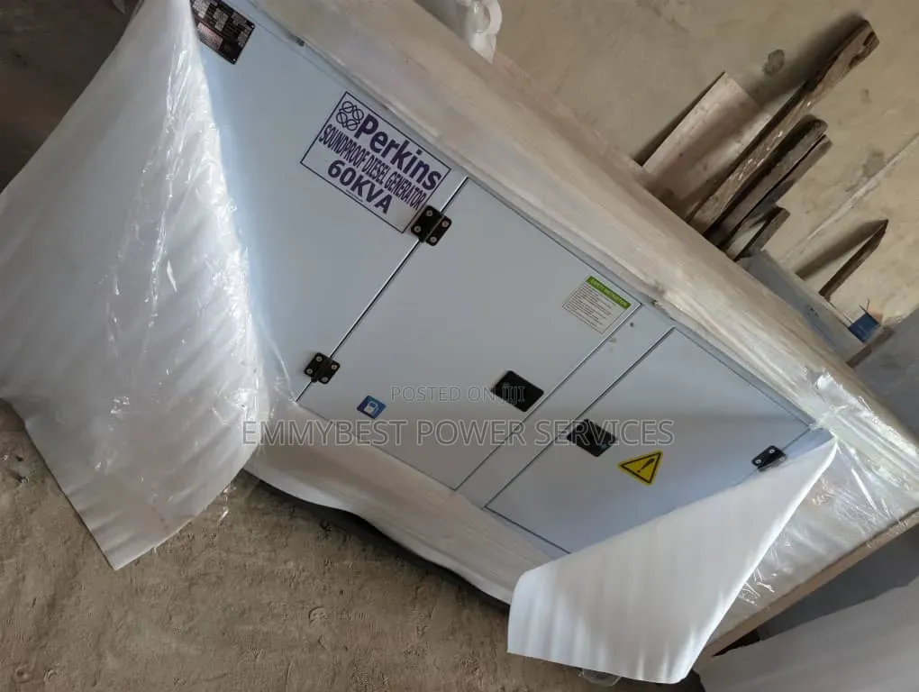 Tested Quality 60kva Soundproof Generator