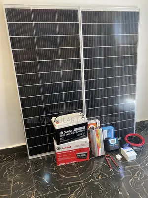 130ah 12v Sunfit Battery/2000watts Sachet Inverter and Accessories