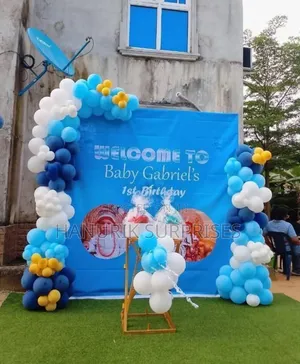 Backdrop / Photo Area Balloon Decoration